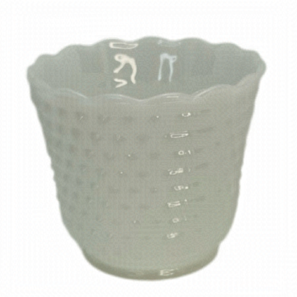 Hobnail Milk Glass Planter Short Vase